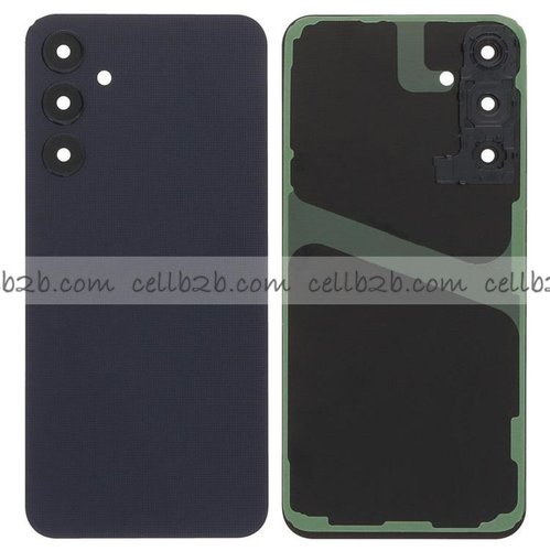 Tapa Trasera para Samsung A25 5G A256B Negra CON LENTE