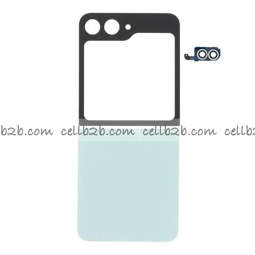Tapa Trasera para Samsung Z Flip 6 F741 Verde CON LENTE