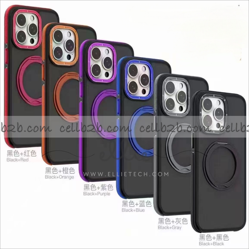 Funda Magsafe con Soporte Giratorio 360° para iPhone 17 Pro Max