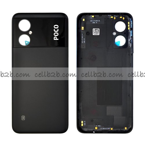 Tapa Trasera para Xiaomi Poco M4 5G Negra