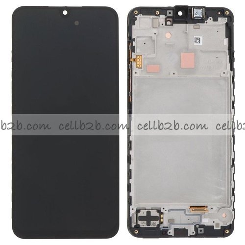 Pantalla Samsung A16 5G A166B OLED Negra Con Marco Completa