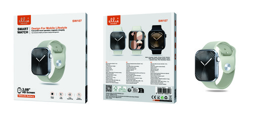 Ellietech SW107 Reloj Inteligente 2.08″
