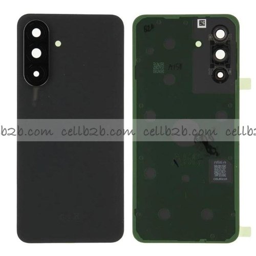 Tapa Trasera para Samsung A56 5G A566B Negra CON LENTE