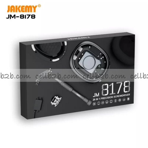 JAKEMY JM-8178 26 en 1 Juego de Destornilladores de Precisión