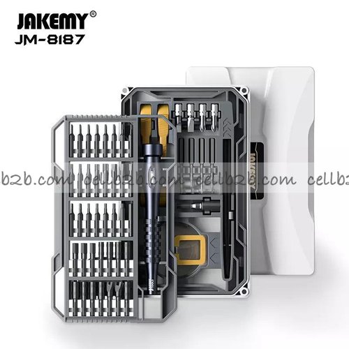 JAKEMY JM-8187 83 en 1 Juego de Destornillador Magnetico de Precision CR-V