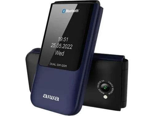 *Móvil con Tapa AIWA FP-30-4G Azul