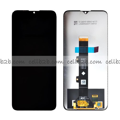 Original Reparada Pantalla Moto E20 Negra Completa LCD+Táctil
