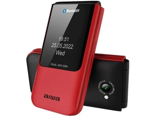 *Móvil con Tapa AIWA FP-30-4G Rojo