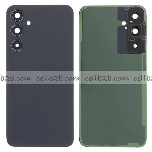 Tapa Trasera para Samsung A55 5G A556B Negra CON LENTE