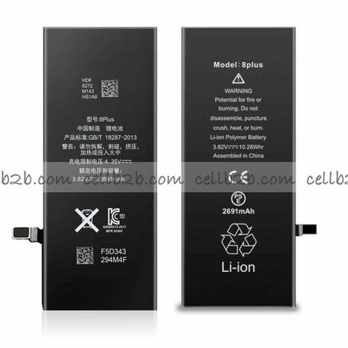 DEJI Batería para iPhone 8 Plus Capacidad Estándar 2691mAh