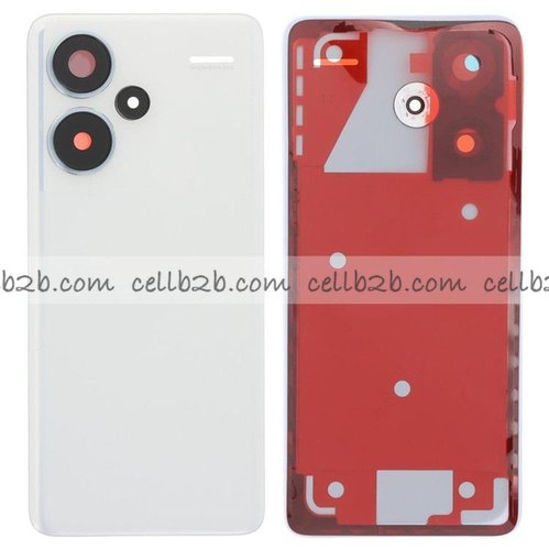 Tapa Trasera Xiaomi Redmi Note 13 Pro Plus 5G Blanca Original CON LENTE