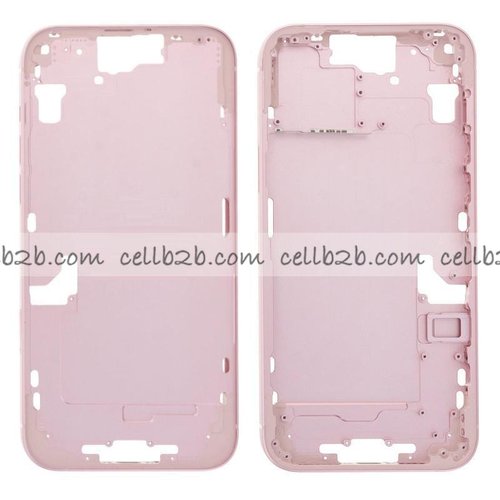 Carcasa Frontal para iPhone 15 Plus Rosa