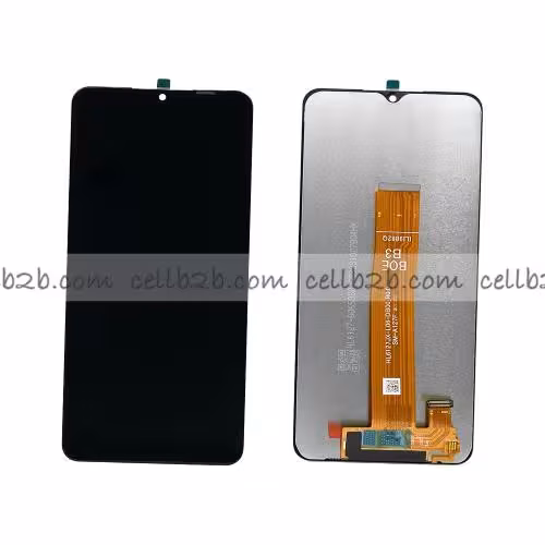 *Pantalla Samsung Galaxy A12 A127F Negra Sin Marco Completa Original SERVICE PACK