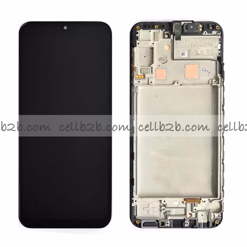Pantalla Samsung Galaxy A24 A245F Negra con Marco Completa OLED