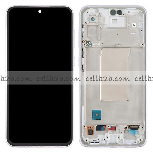 *Pantalla Samsung Galaxy A36 5G A366 Lavanda / Violeta con Marco Completa Original SERVICE PACK