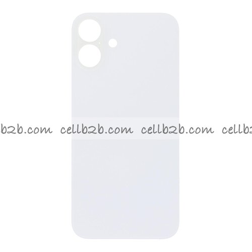 Tapa Trasera para iPhone 16 Plus Blanca