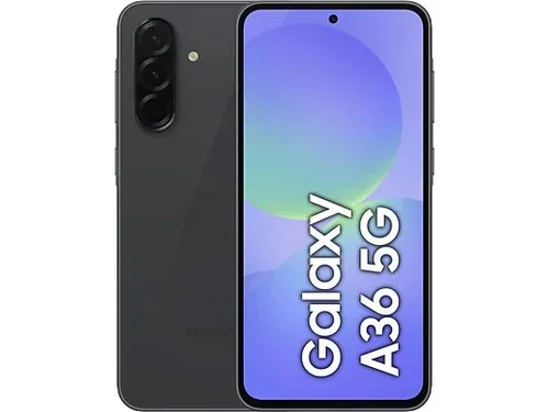 *Móvil Samsung A36 5G 8+256GB Negro Asia