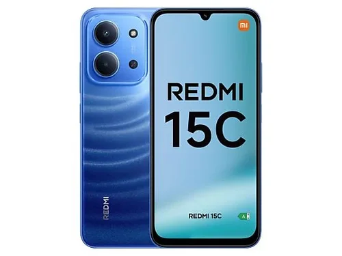 *Móvil Xiaomi Redmi 15C 4G 256GB Azul EU