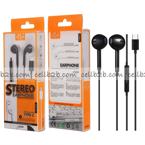 Ellietech AT205 Tipo C Auriculares