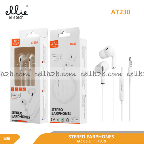 Ellietech AT230 Auriculares con Cable