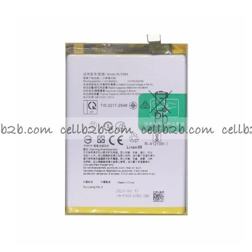 Batería OPPO A98 5G / OnePlus Nord CE 3 Lite BLP989