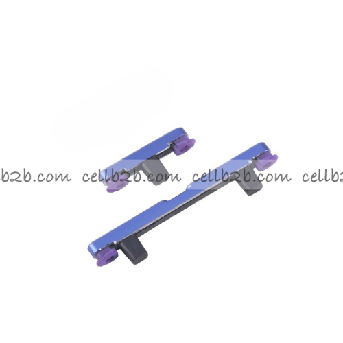 Botones Laterales Para Motorola Edge 60 Pro XT2507-1 Azul