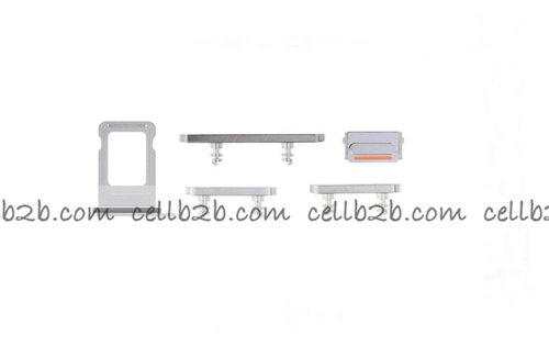 Botones Lateral con SIM para iPhone 14 Pro / 14 Pro Max Blanco