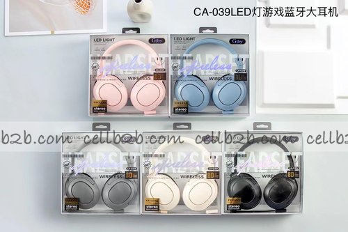 BT240 / CA-039 Auriculares Bluetooth con Luz LED + Micrófono