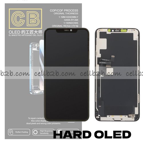 Pantalla « CB HARD OLED » iPhone 11 Pro Max control IC Reemplazable LCD+TACTIL Completo