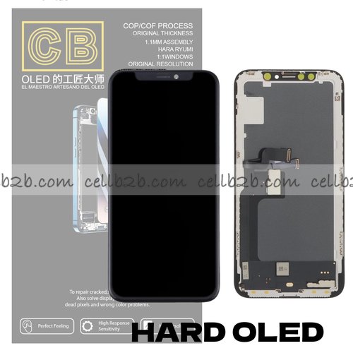 Pantalla « CB HARD OLED » iPhone X control IC Reemplazable LCD+TACTIL Completo