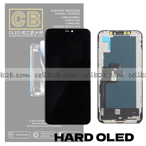 Pantalla « CB HARD OLED » iPhone Xs control IC Reemplazable LCD+TACTIL Completo