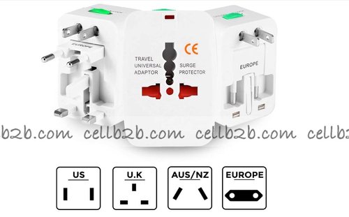 CU106 Adaptador de Viaje Internacional All-In-One 10A 110-250V