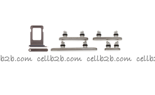 Botones Lateral con SIM para iPhone 15 Pro / 15 Pro Max Titanio Natural