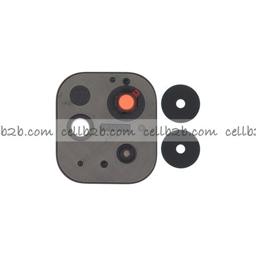 Cristal Camara + Marco para OPPO A40M / A3 4G Negro