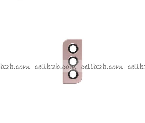 Cristal Cámara + Marco para Samsung S21 5G G991B Lila/Rosa