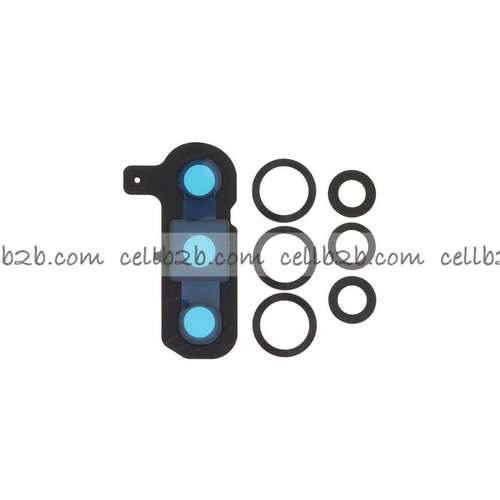 Cristal Cámara + Marco para Samsung S25 S931B / S25 Plus 5G S936B Negro