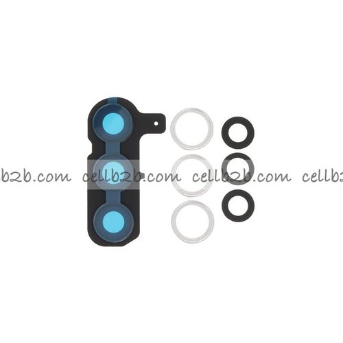 Cristal Cámara + Marco para Samsung S25 S931B / S25 Plus 5G S936B Negro