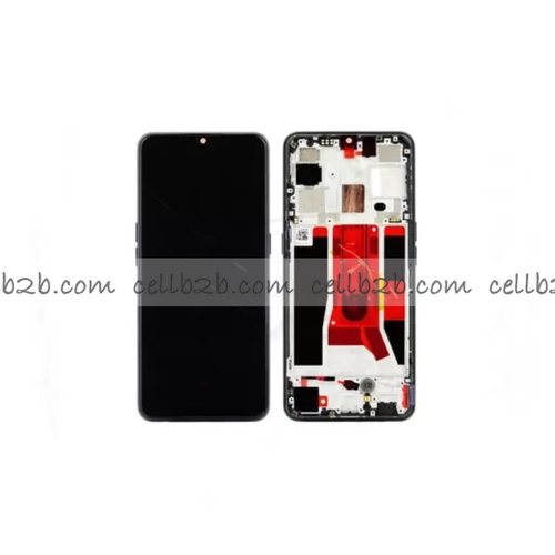 Pantalla OPPO Find X2 Lite OLED Negra CON MARCO Completa LCD+Táctil