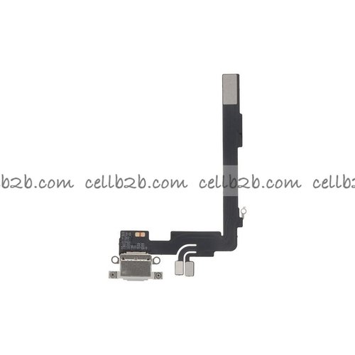 Flex de Carga para iPhone 16 Pro Max Blanco Original Desmontaje