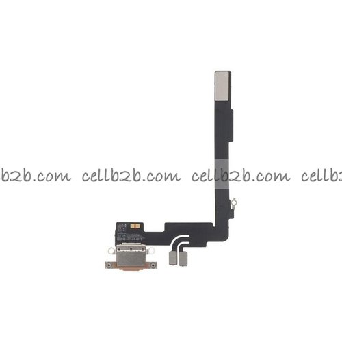 Flex de Carga para iPhone 16 Pro Max Dorado Original Desmontaje