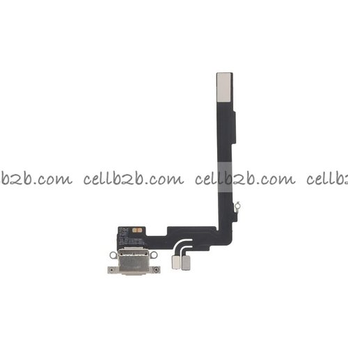 Flex de Carga para iPhone 16 Pro Max Titanio Natural Original Desmontaje