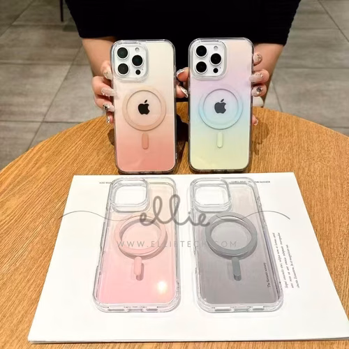 Funda Magsafe Transparente Degradé para iPhone 17 Pro