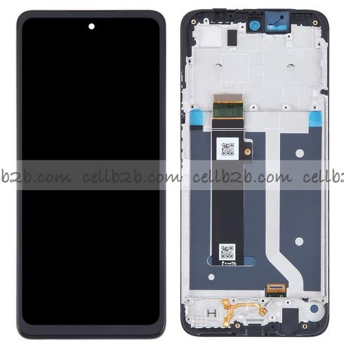 Original Nueva Pantalla Motorola G34 5G XT2363-2 Negra con Marco Completa LCD+Táctil