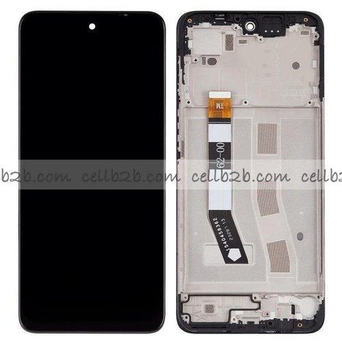 Original Pantalla Motorola G54 5G (XT2343-1 XT2343-2) Negra con Marco Completa LCD+Táctil