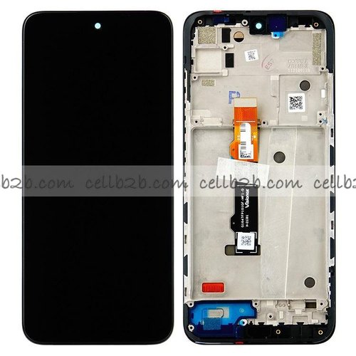 Original Pantalla Motorola Moto G71 5G (XT2169) Negra con Marco Completa LCD+Táctil