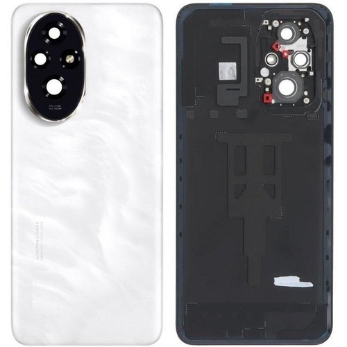 Tapa Trasera para Huawei Honor 200 5G Blanca CON LENTE