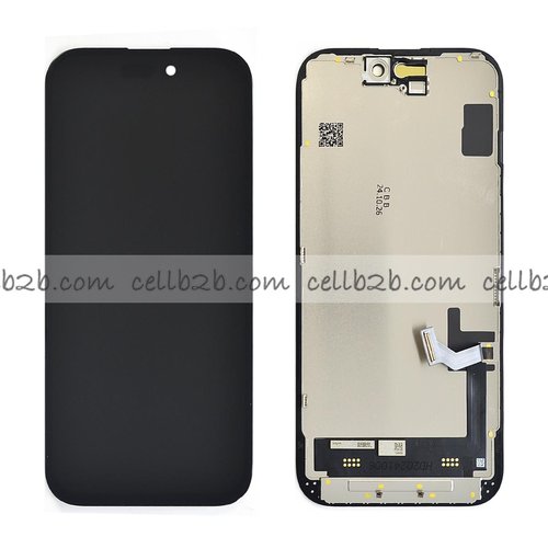 Pantalla iPhone 15 JK OLED Dura LCD+Táctil Completa (Control IC Reemplazable)