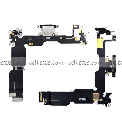 Flex de Carga para iPhone 15 Plus Negro Original