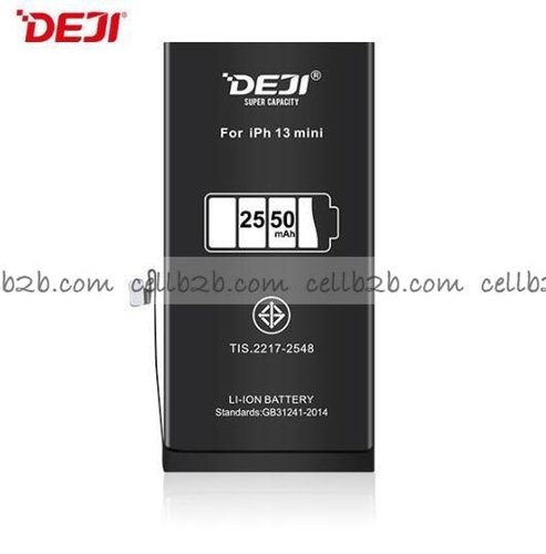 DEJI Batería para iPhone 13 Mini Alta Capacidad 2550mAh