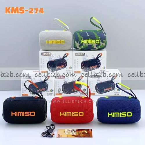 KMS-274 Altavoz Inalámbrico Bluetooth Impermeable con Luz RGB